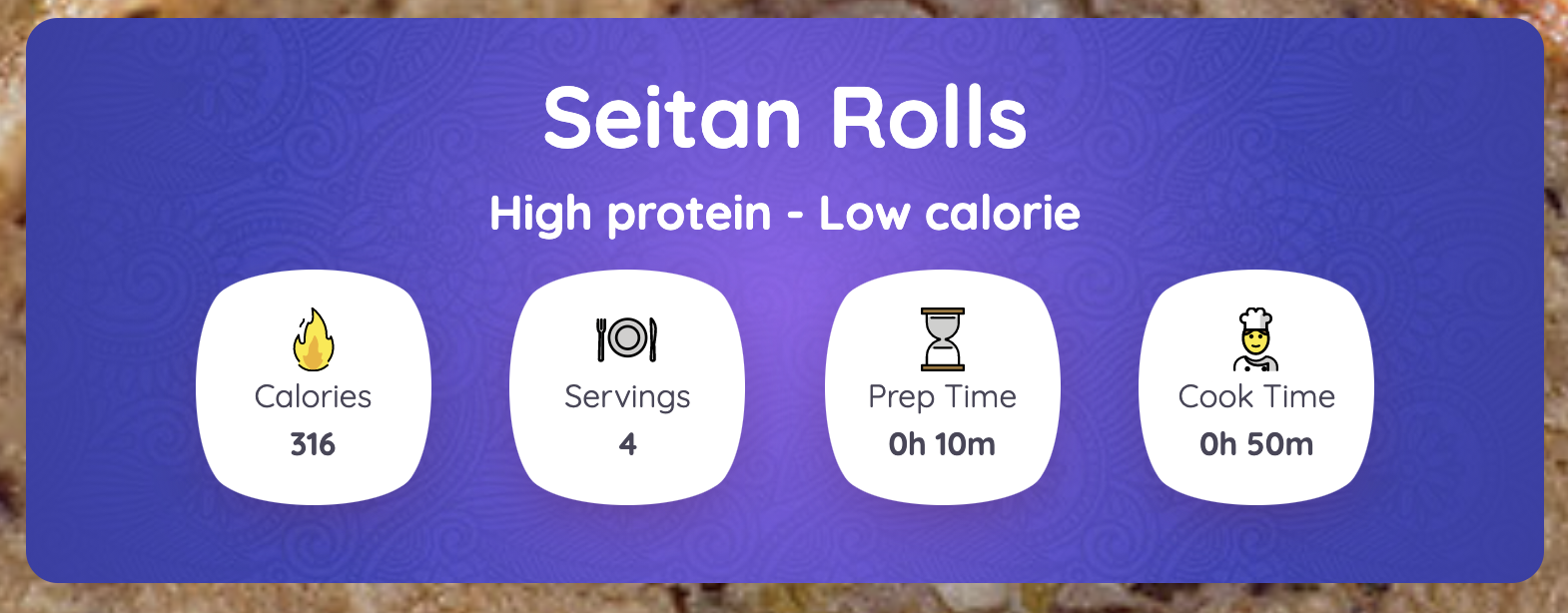 Seitan Rolls